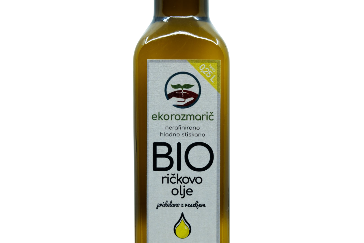 Bio cold-pressed castor oil 0.25 L