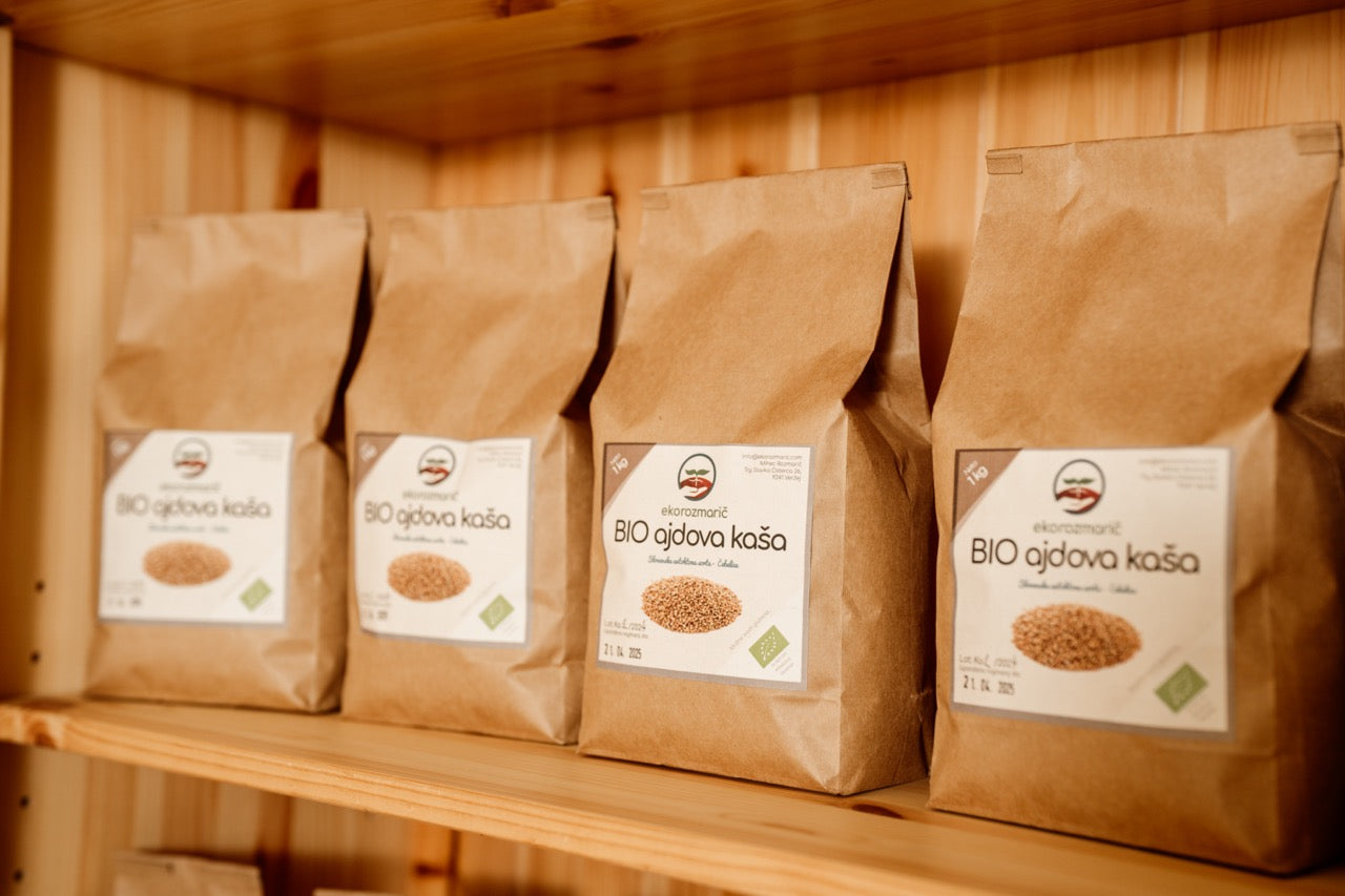 Organic buckwheat porridge 1 kg