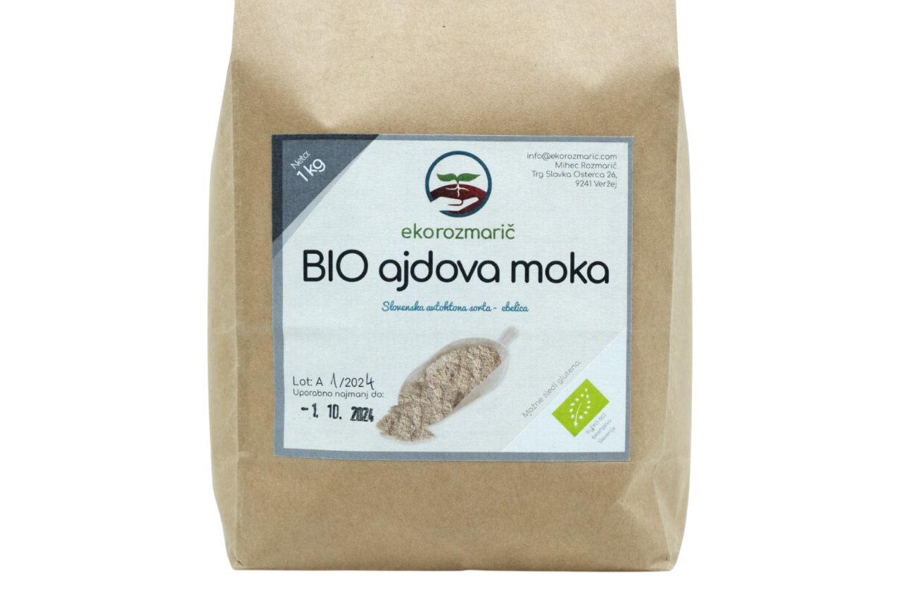 Bio ajdova moka 1 kg