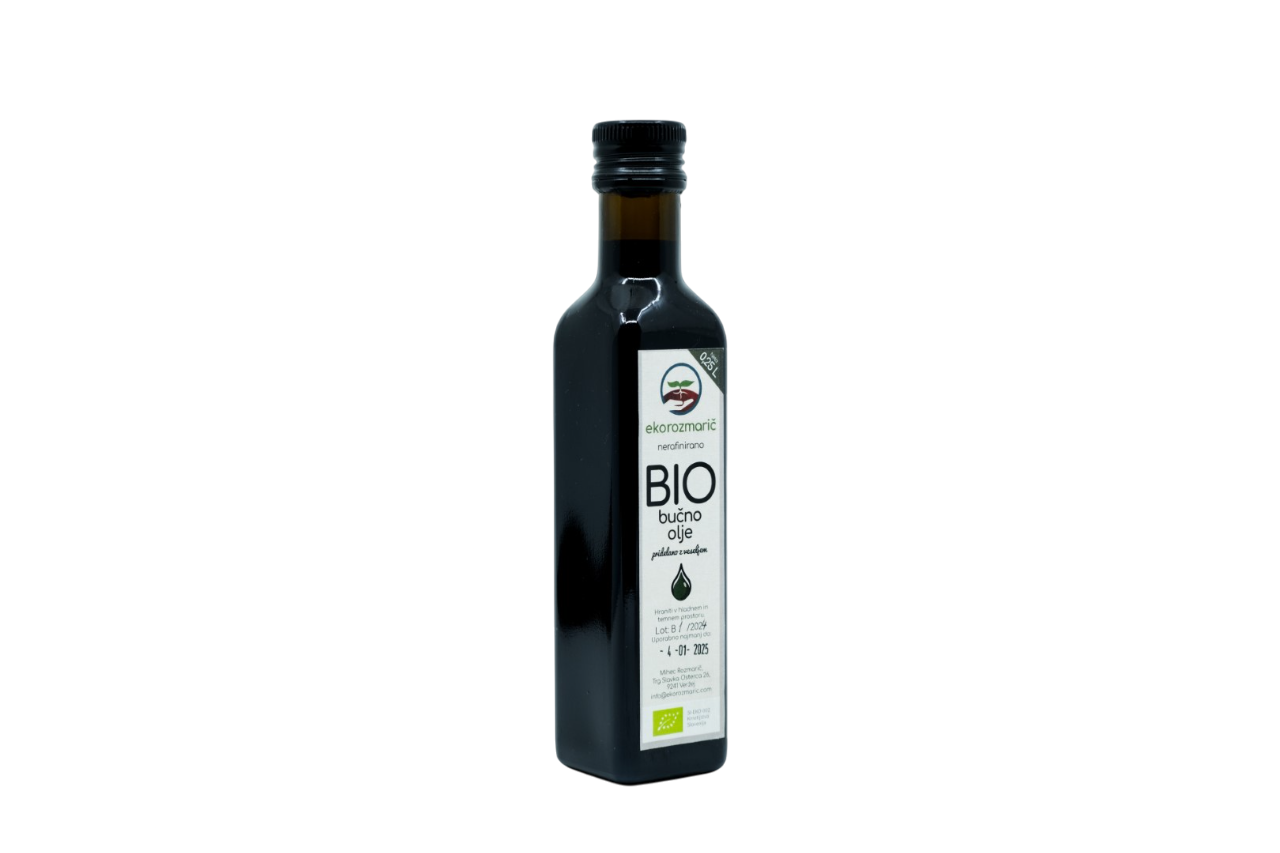 Bio bučno olje 0.25 L