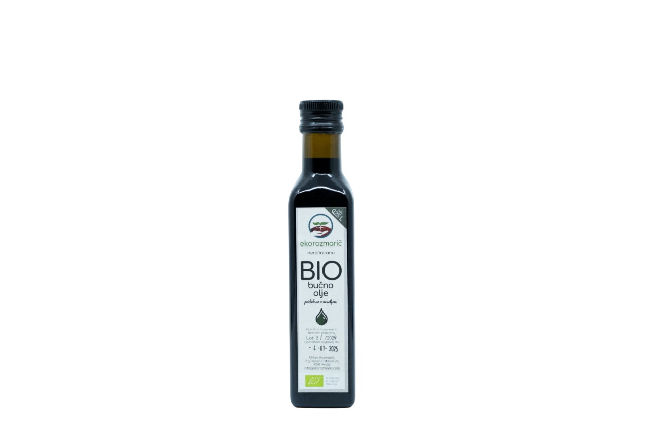 Bio bučno olje 0.25 L