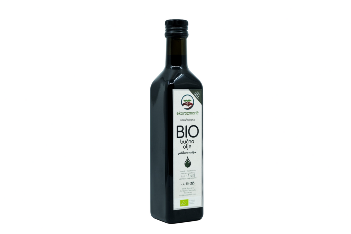 Bio bučno olje 0.5 L